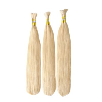 Paiement initial de qualité supérieure Viêt-Nam cheveux bruts en vrac 9c Vierge Blonde couleur extensions