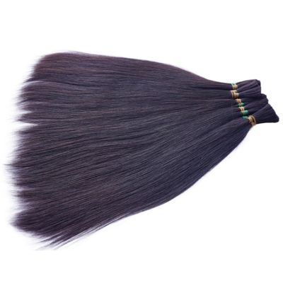 Paiement initial de qualité supérieure Viêt-Nam cheveux bruts en vrac 9c Vierge Blonde couleur extensions