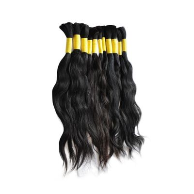 100 g/emballage Vierge naturelle Européenne Blonde/Argent/Gray Humide et ondulée