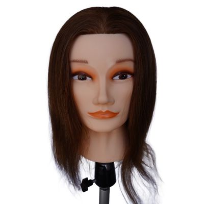 Femme mannequin de la poupée de cosmétologie la tête pour la formation et la pratique de la cosmétologie mannequin