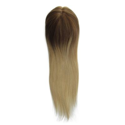 Coupe de cheveux humains à cuticule complète, perruque mono-base, adaptée aux femmes blanches.