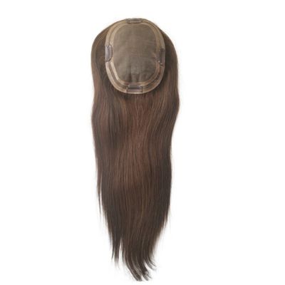 Coupe-cheveux pour cheveux humains vierges en dentelle mono pour les cheveux féminins en perte de cheveux dans le type de cheveux européen