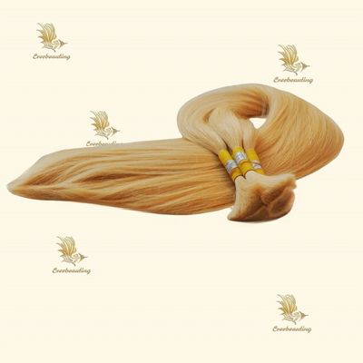 Cheveux vierges alignés sur la cuticule Blonde russe Cheveux humains 30 jours garantie de remboursement