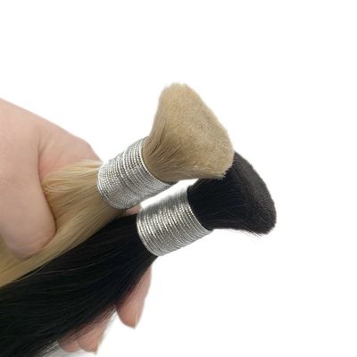 Personnalisation 100g Cheveux Russes Lumineux Couleur Lumière Paquet en gros Poids brut de 0,400kg