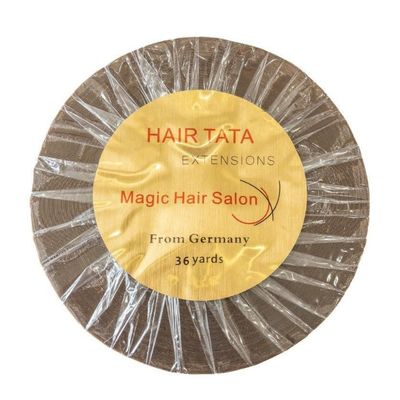 Coût d'expédition Ruban d'extension de cheveux bleu blanc jaune Perruque Rouleau adhésif HT-230830