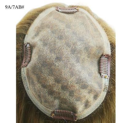 Cheveux européens Brésiliens 100% Cheveux humains pour les femmes Mono Soie Base Femmes Toupee