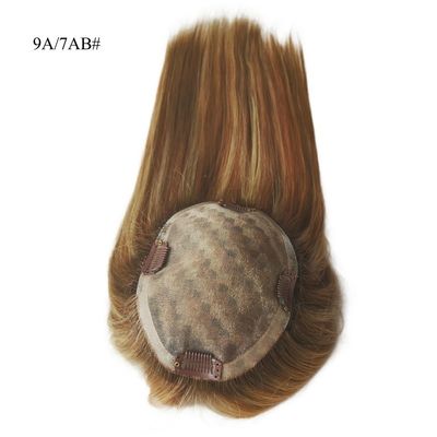 Cheveux européens Brésiliens 100% Cheveux humains pour les femmes Mono Soie Base Femmes Toupee