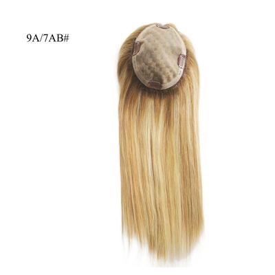 Cheveux européens Brésiliens 100% Cheveux humains pour les femmes Mono Soie Base Femmes Toupee