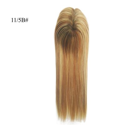 Système de cheveux Mono Toupee pour femmes Naturel Droite Chine Cuticule Remy Topper Cheveux