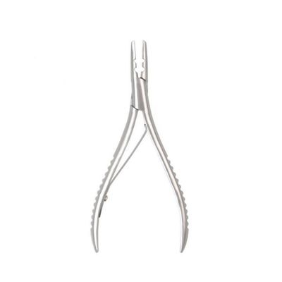 Plier en acier inoxydable américain pour l' élimination des perles d'extension de cheveux professionnels en kératine