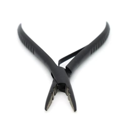 Plier en acier inoxydable américain pour l' élimination des perles d'extension de cheveux professionnels en kératine