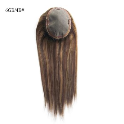Mono Base Juif Kosher Topper pour les femmes 5.5X6 prime prime Cuticule Aligné Pièce de cheveux