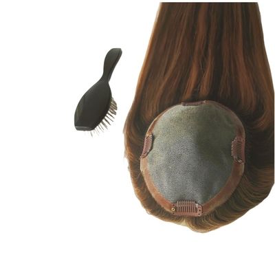 Mono Base Juif Kosher Topper pour les femmes 5.5X6 prime prime Cuticule Aligné Pièce de cheveux