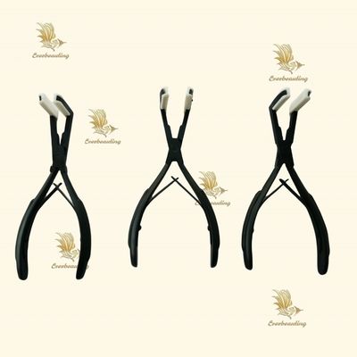 En acier inoxydable Extensions de ruban d'étanchéité pinces Outil pour le ruban noir dans les extensions de cheveux