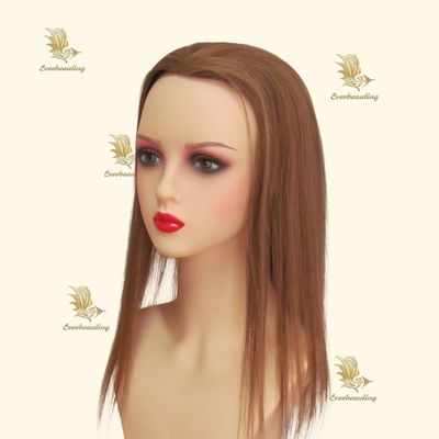 5*6,5 pouces Remy Topper cheveux Toupee pour les femmes Highlight Couleur Topper-240523